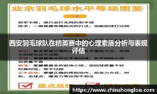 西安羽毛球队在精英赛中的心理素质分析与表现评估